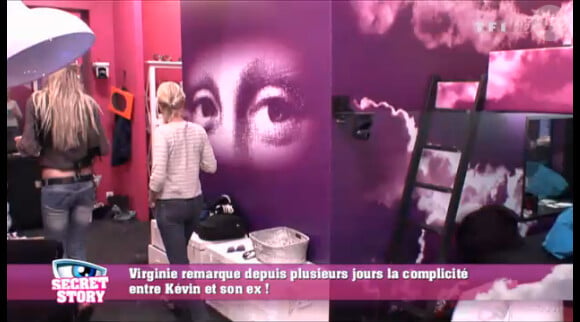 Virginie et Audrey dans la quotidienne de Secret Story 6, mercredi 20 juin 2012 sur TF1