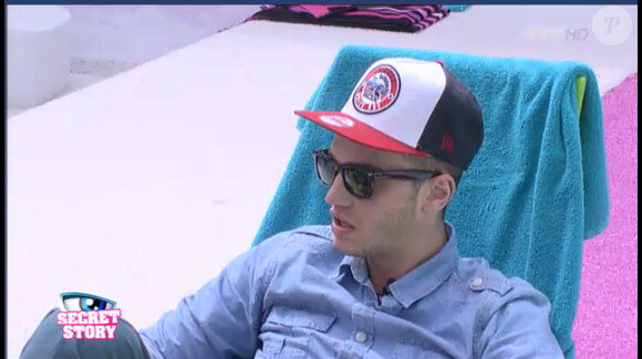 Julien dans la quotidienne de Secret Story 6, mercredi 20 juin 2012 sur TF1