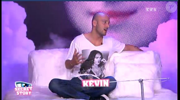 Kevin dans la quotidienne de Secret Story 6, mercredi 20 juin 2012 sur TF1