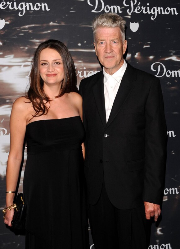 David Lynch et sa compagne Emily Stofle à la grande soirée Dom Pérignon à Los Angeles, le 20 juin 2012.