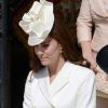 Kate Middleton, tout de blanc vêtue