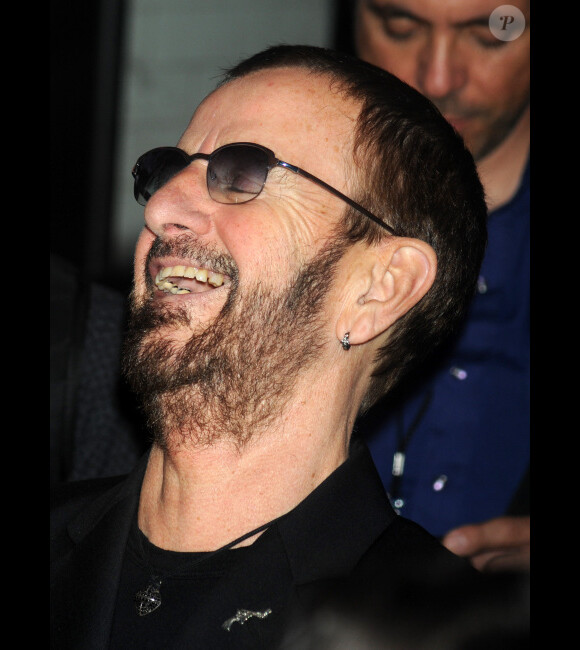 Ringo Starr au vernissage de son exposition à la Pop International Galleries de New York, le 25 juin 2012.