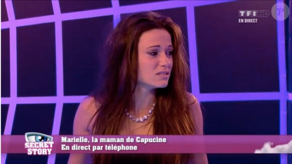Capucine et Yoann dans le sas dans Secret Story 6, vendredi 29 juin 2012 sur TF1