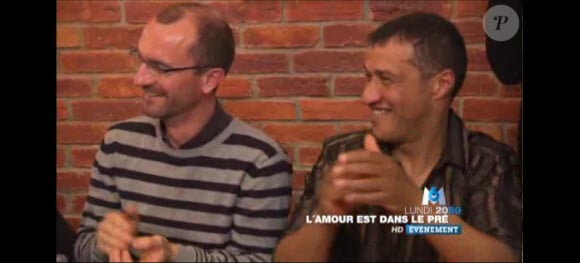 Premières images de L'amour est dans le pré, saison 7, lundi 2 juillet 2012 sur M6 - L'ambiance est bonne