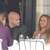 Mel B et son mari Stephen Belafonte à Paris le 3 juillet 2012
