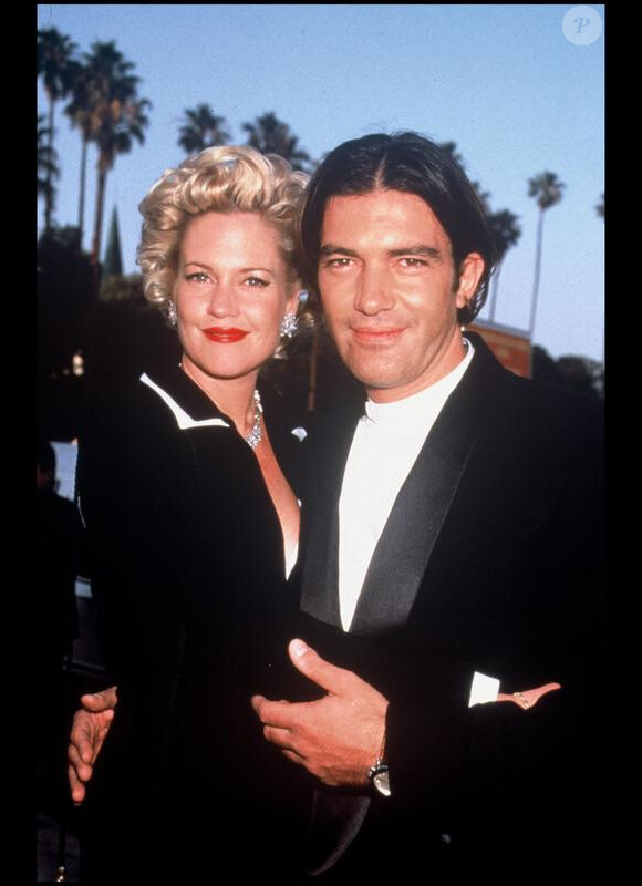 Melanie Griffith et Antonio Banderas en 1995.