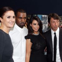 Kim et Kanye amoureux face à Clémence Poésy, rayonnante chez Valentino