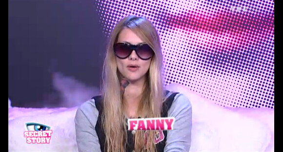 Fanny dans la quotidienne de Secret Story 6 le vendredi 6 juillet 2012 sur TF1