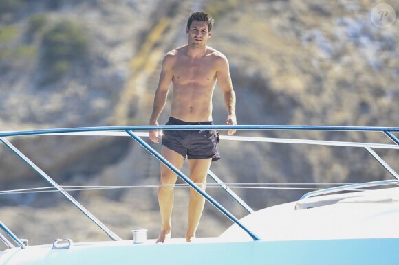 Exclu : Lionel Messi prend le soleil sur un yacht. Ibiza, le 3 juillet 2012.
