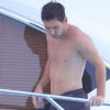 Exclu : Lionel Messi profite de quelques jours de vacances sur un yacht. Ibiza, le 3 juillet 2012.