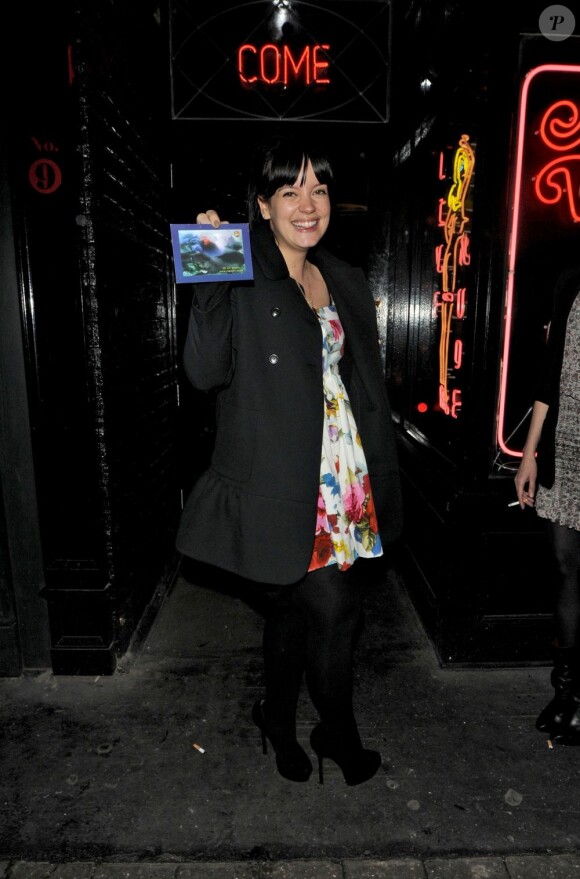 Lily Allen à Londres, le 3 mai 2012.