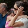 Katie Holmes, sa fille Suri et sa mère Kathleen se sont rendues au zoo de New York, le 11 juillet 2012