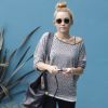 Miley Cyrus sort d'une séance de sport et montre son nouveau tatouage sur son avant-bras, le 12 juillet 2012 à Los Angeles