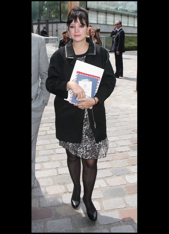 Lily Allen, à Paris, en juin 2011.