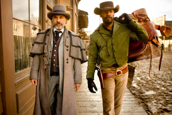 Christoph Waltz et Jamie Foxx dans Django Unchained de Quentin Tarantino.