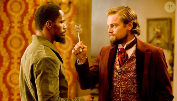 Jamie Foxx et Leonardo DiCaprio dans Django Unchained de Quentin Tarantino.