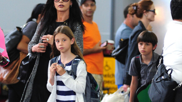 Catherine Zeta-Jones : Ses adorables enfants Dylan et Carys ont bien grandi