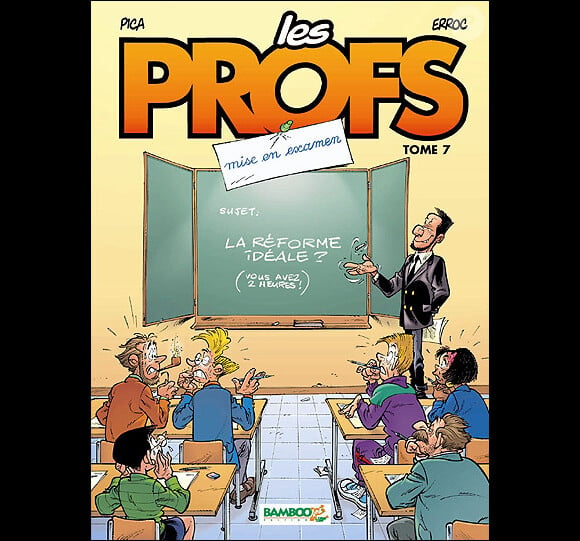 Un volume de la bande-dessinée Les Profs d'Erroc et Pica