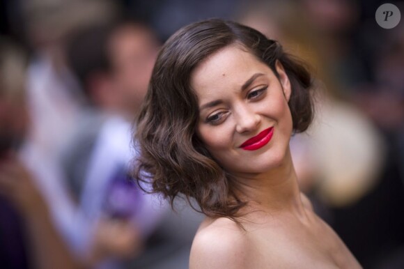 Marion Cotillard à l'avant-première de The Dark Knight Rises à Londres, le 18 juillet 2012.