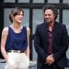 Keira Knightley et Mark Ruffalo lors du tournage du film Can a Song Save Your Life ? à New York le 19 juillet 2012
