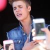 Justin Bieber à Los Angeles, en juin 2012.