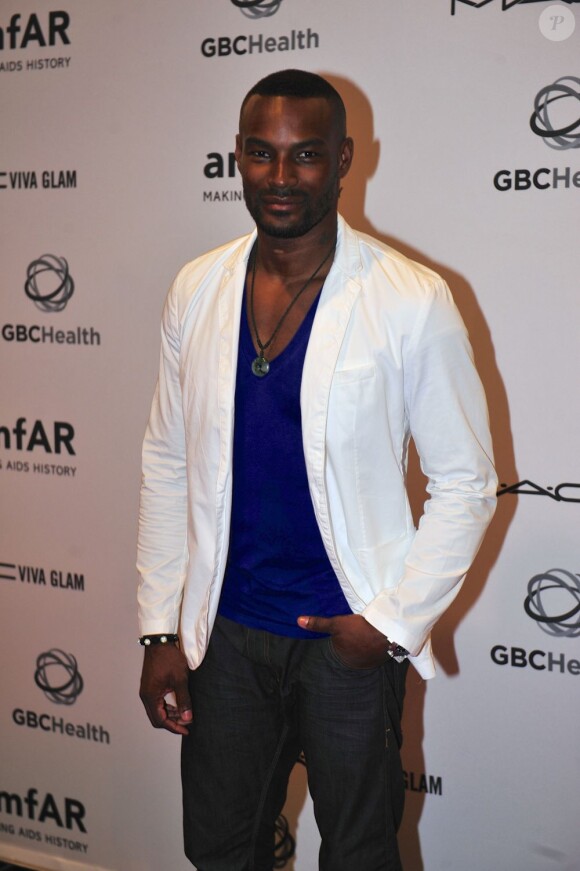 Tyson Beckford lors du Together To End AIDS: An Evening To Benefit amfAR and GBCHealth au Kennedy Center de Washington le 21 juillet 2012
