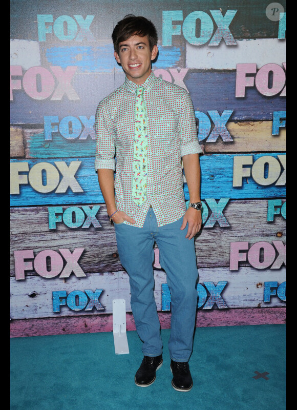 Kevin McHale lors de la soirée FOX Allstar à West Hollywood, le 23 juillet 2012