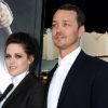 Kristen Stewart et Rupert Sanders à droite lors de la promo du film Blanche Neige et le Chasseur