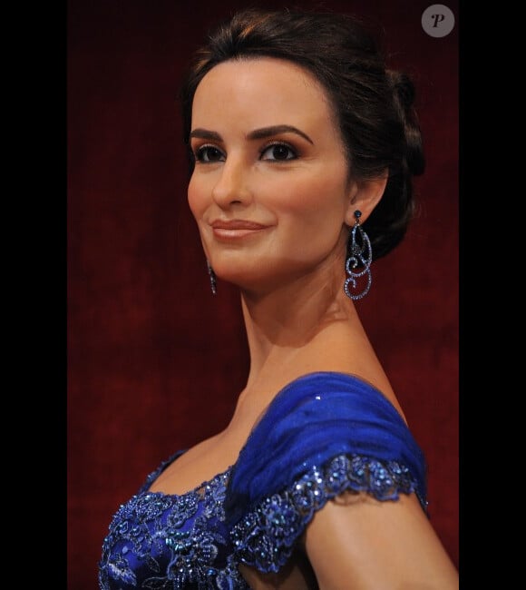 La statue de cire de Penélope Cruz dévoilée au Musée Grévin à Paris le 26 juillet 2012