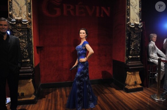 La statue de cire de Penélope Cruz dévoilée au Musée Grévin à Paris le 26 juillet 2012