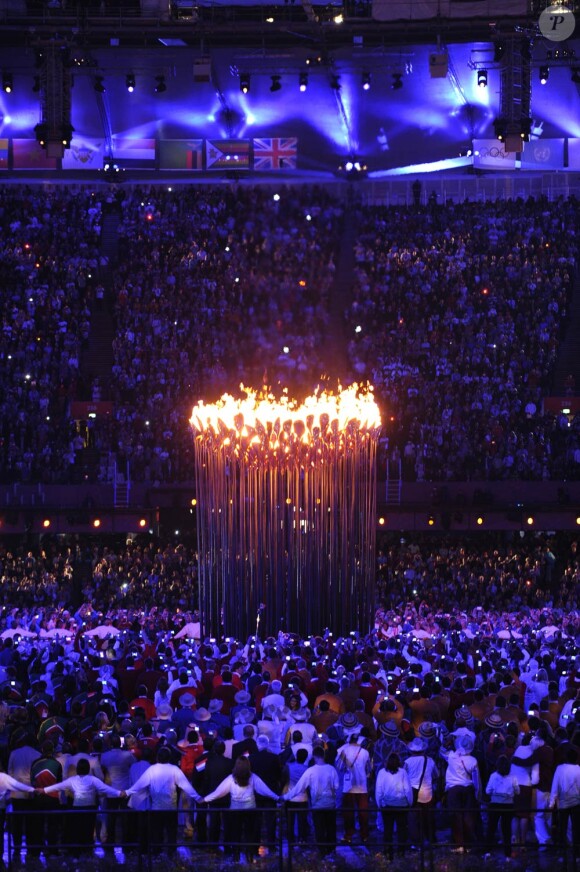 Cérémonie d'ouverture des jeux olympiques de Londres 2012, le 27 juillet.