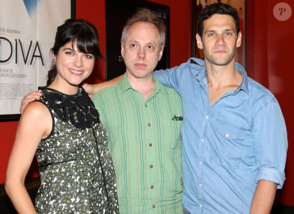 Selma Blair, Todd Solondz et Justin Bartha à l'avant-première de Dark Horse à Los Angeles, le 28 juillet 2012.