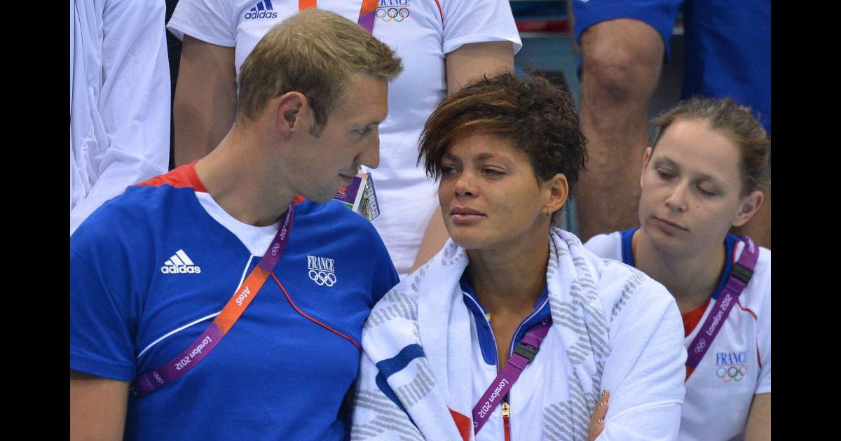 Alain Bernard Les larmes d'émotion de sa compagne Coralie Balmy Purepeople