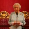 Elizabeth II : son discours de bienvenue aux royaux et chefs d'Etat et de gouvernement, le 27 juillet 2012, à Buckingham Palace, juste avant la cérémonie d'ouverture des JO.