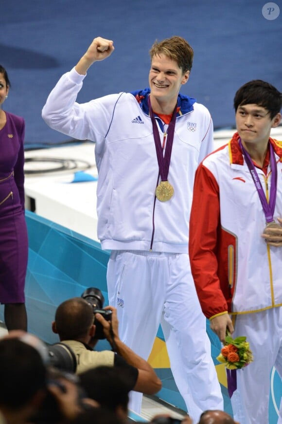 Yannick Agnel est devenu lundi 30 juillet 2012 champion olympique du 200m nage libre, lors des Jeux olympiques de Londres. A tout juste 20 ans, la manière, éclatante, l'impose déjà comme un roi de la natation pour les années à venir.