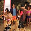 Tyga s'est apparemment bien entendu avec sa copine de jeu décomplexée. Tulisa Contostavlos le 30 juillet 2012 à Hawaï sur le tournage du clip de son single Live it up, en duo avec le rappeur Tyga.