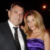 Jean-Marie Bigard et sa femme Lola Marois en février 2012 à Paris.
