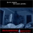 Affiche française de  Paranormal Activity 4. 
