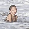 EXCLU - La petite Violet Affleck en vacances sur une plage de Puerto Rico le 15 juillet 2012