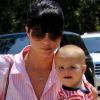 Selma Blair et son fils Arthur se rendent à un anniversaire à Santa Monica le 4 août 2012