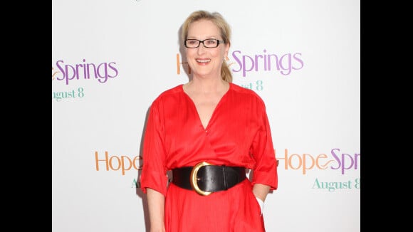 Meryl Streep : Sa blessure n'altère en rien son beau et chaleureux sourire