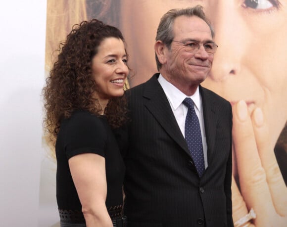 Tommy Lee Jones et sa femme Laurel lors de l'avant-première du film Tous les espoirs sont permis (Hope Springs) à New York le 6 août 2012