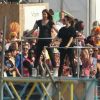 Les Spice Girls en répétitions dans le plus grand secret pour leur show prévu lors de la cérémonie de clôture des Jeux olympiques. Le 9 août 2012