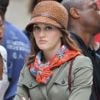 Leighton Meester blasée sur le tournage de Gossip Girl à New York, le 10 août 2012
