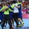 Grâce notamment à un Thierry Omeyer fantastique, et à un impressionnant volume défensif constant, les handballeurs français ont dominé la Croatie (25-21) vendredi 10 août 2012 en demi-finale du tournoi olympique, aux JO de Londres.