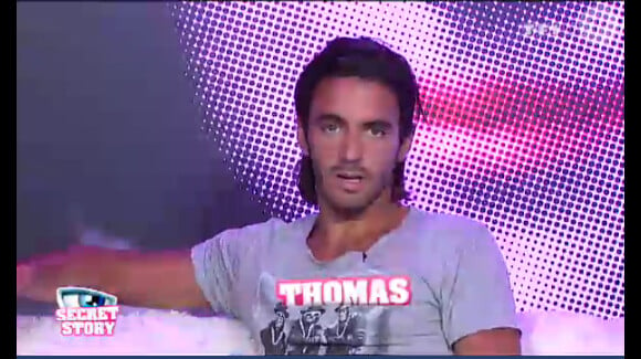 Thomas dans la quotidienne de Secret Story 6 le lundi 13 août 2012 sur TF1