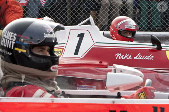 Image du film Rush de Ron Howard avec Chris Hemsworth et Niki Lauda