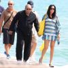 Quincy Jones et sa chérie à Saint-Tropez le 13 août 2012