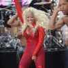 Nicki Minaj très sexy sur le tournage du Today Show, le 14 août 2012 à New York
