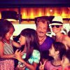 La famille Hallyday en vacances à St-Barth en août 2012